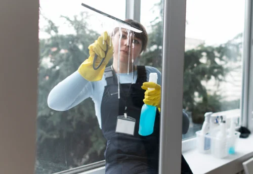 Nettoyage de vitres intérieures et extérieures à Sigogne